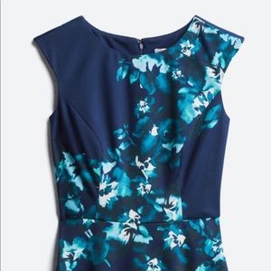 Chessa floral print knit dress